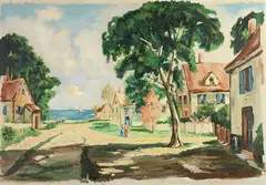 R. Truslow, Rutherford, Oil on canvas