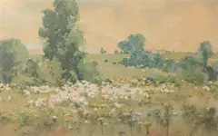 William Henry Holmes, Silver Spring, Watercolor
