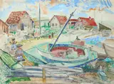 David Burliuk, Low Tide