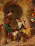 John Haynes-Williams, Spanish Lullaby, Oil on canvas