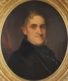 Portrait of a by American School, GENTLEMAN, oil on panel, offered Apr 2013