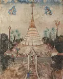 Ratanakosin School, Stupa and Figures