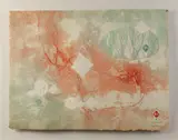 Lê Bá Đảng, Abstract, Color etching on embossed paper
