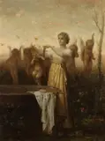 Jean-Louis Hamon, St, Oil on canvas