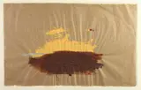 Helen Frankenthaler, Orient Express #5, Acrylic and collage