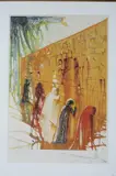 Wailing Wall by Salvador Dalí, Color lithograph, offered Jul 2013