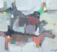 Jorge Barboza, Abstract, Oil on canvas