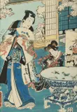 Utagawa Kunichika, Figures, Woodblock print