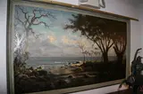 G.A. Kadir, Pelabuan Ratu, Oil on canvas