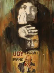 Cheryl Denise Edwards, The Americans, Mixed media