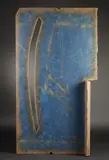 Daniel Douke, Jade Siren, Acrylic on shaped canvas