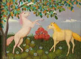 Lawrence Lebduska, Frolicking Horses