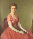 Bjorn Egeli, Portrait of Dorothy Betts Marvin, Oil on canvas