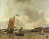 Chesselberger, Coming to Shore, Oil on canvas