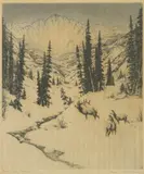 Hans Kleiber, Fall in the Rockies