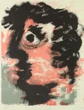 Enrico Baj, Untitled, Color lithograph