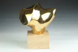 Lee Aks, Abstract Form, Gilt bronze - Height: 10 in