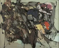 Tadeusz Kantor, Cracovie, Oil on canvas