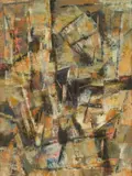 Pierre Mantra, Abstract, Mixed media