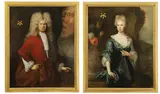 Thomas Murray, Untitled, oil on canvas 127 x 101.5cm (2) Provenance: Edgar Norton Disney