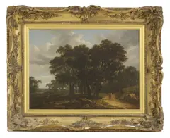 James Arthur O'Connor, Untitled, oil on canvas 45 x 60cm