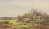 Henry John Sylvester Stannard, Untitled, watercolour 29.5 x 40cm