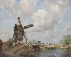 Untitled by William Watt Milne, oil on canvas 62.7 x 78.2cm Provenance: With the Rendezvous Gallery., sold Apr 2023