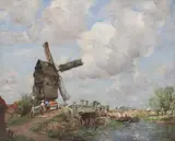 William Watt Milne, Untitled, oil on canvas 62.7 x 78.2cm Provenance: With the Rendezvous Gallery.