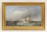 William Thornbery, Untitled, oil on canvas 25.5 x 40.5cm Provenance: The Estate of Mrs Althea Lloyd.