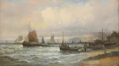 Untitled by William Thornley, oil on canvas 25.5 x 41cm Provenance: The Estate of Mrs Althea Lloyd., sold Apr 2023