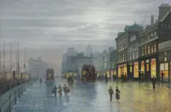 Michael Matthews, Untitled, oil on board 51 x 75.5cm Provenance: The Estate of Mrs Althea Lloyd.
