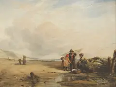 William Collins, Untitled, oil on panel 35 x 44cm
