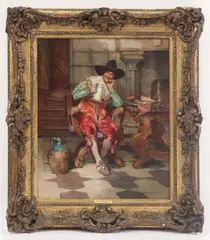 Alex de Andreis, Untitled, oil on canvas 65.5 x 54cm