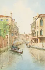 Untitled by Rafael Senet y Perez, watercolour 48 x 30cm, sold Apr 2023