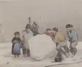 George Bryant Campion, Untitled, watercolour 8.7 x 10.5cm