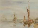 Philip Wilson Steer, Untitled, 1932 watercolour 22.5 x 29.5cm Provenance: The Fine Art Society