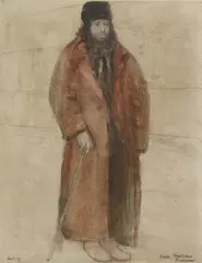 Henry Boddington, Untitled, pencil and watercolour 29 x 22.5cm Provenance: With Martyn Gregory