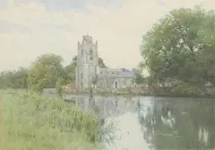 William Fraser Garden, Untitled, watercolour 19.5 x 28cm