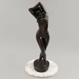 Gabriel Ponzanelli, Mujer desnuda, Escultura en bronce