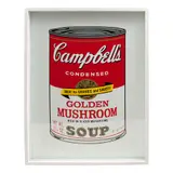 Andy Warhol, Campbell's Golden Mushroom Soup, Serigrafía sin número de tiraje