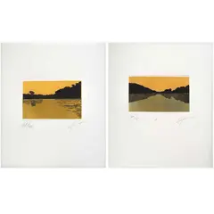 Jan Hendrix, Sin título, de la carpeta Arnhem Land, 2013, Grabados 38 / 40 y P. T