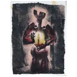 Byron Galvez, Untitled, Litografía E / E