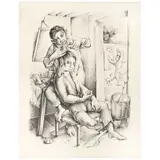 Emilio Baz Viaud, Untitled, Litografía sin número de tiraje