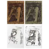 Wifredo Lam, Figure, Litografías 47 / 90, 53 / 90, 78 / 100, 7 / 100