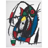 Litografía original I, de la suite de 12 Litografías originales by Joan Miró, 1972, Litografía sin número de tiraje, offered Oct 2021