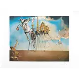 The temptation of St. Anthony by Salvador Dalí, Litografía 107 / 199, offered Oct 2021