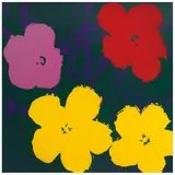 Andy Warhol, II.65: Flowers, Serigrafía sin número de tiraje