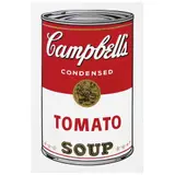 Andy Warhol, II:46 Campbell's Tomato Soup, Serigrafía sin numero de tiraje