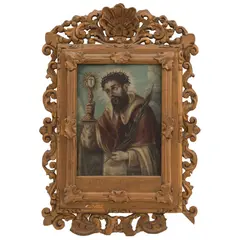 MÉXICO, SIGLO XVIII by San Ramón Nonato, Óleo sobre tela, offered Oct 2021