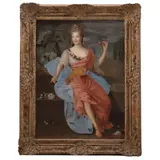 Retrato de Dama, FRANCIA, SIGLO XVIII
